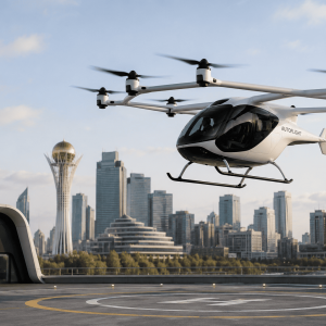 Kazakhstan : premier pays d'Asie centrale à préparer des taxis aériens eVTOL